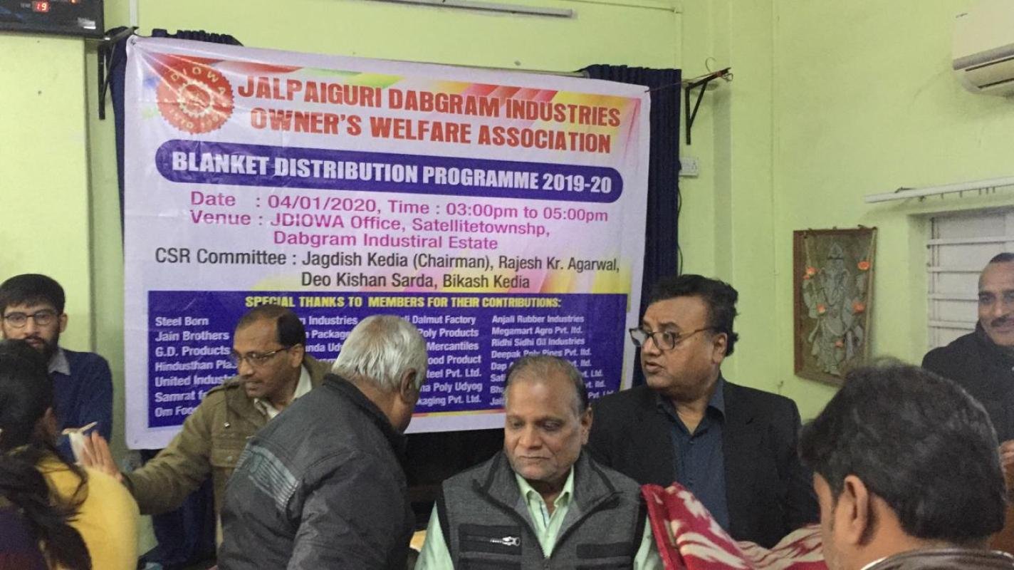 Blanket distribution